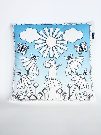 Kids Colouring Cushion Cover